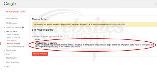 WMT-Unnatural-Links-Warning
