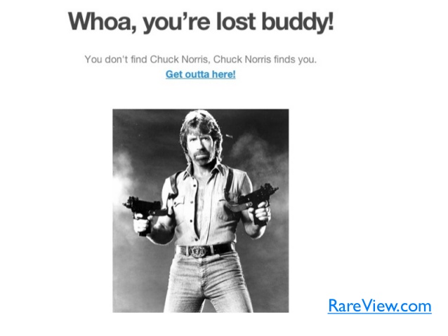 Chuck Norris 404