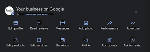 How to get to your GBP profile